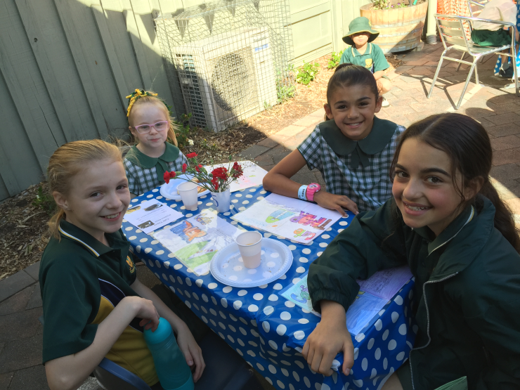 St Francis of Assisi Primary, Glendenning recently raised money for a village in East Timor.