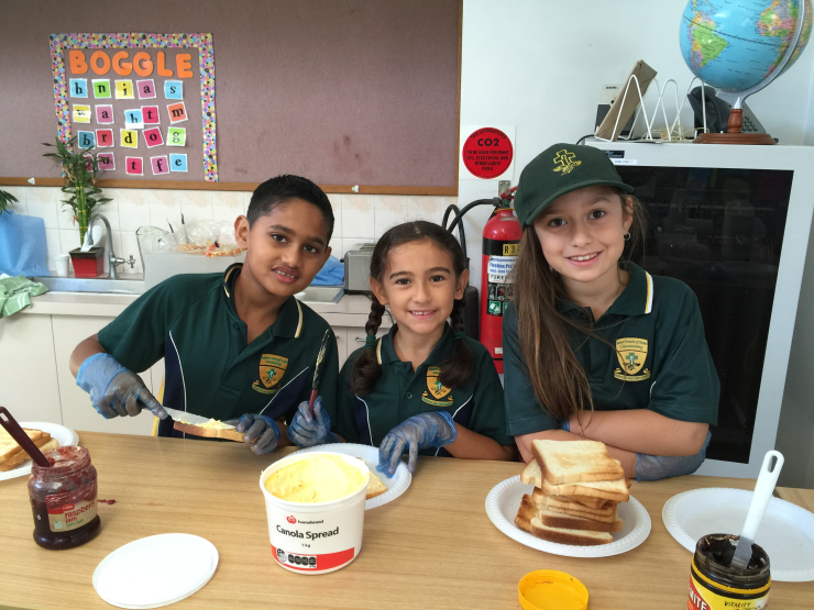 St Francis of Assisi Primary, Glendenning recently raised money for a village in East Timor.