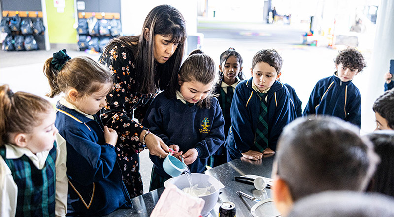 Teaching excellence at St Francis of Assisi Glendenning